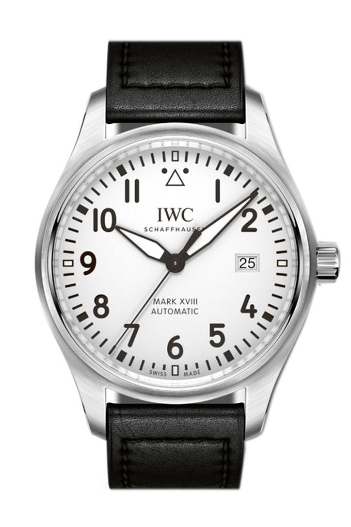 IWC Pilot's Mark XVIII Automatic Silver Dial 40mm Men's Watch IW327002