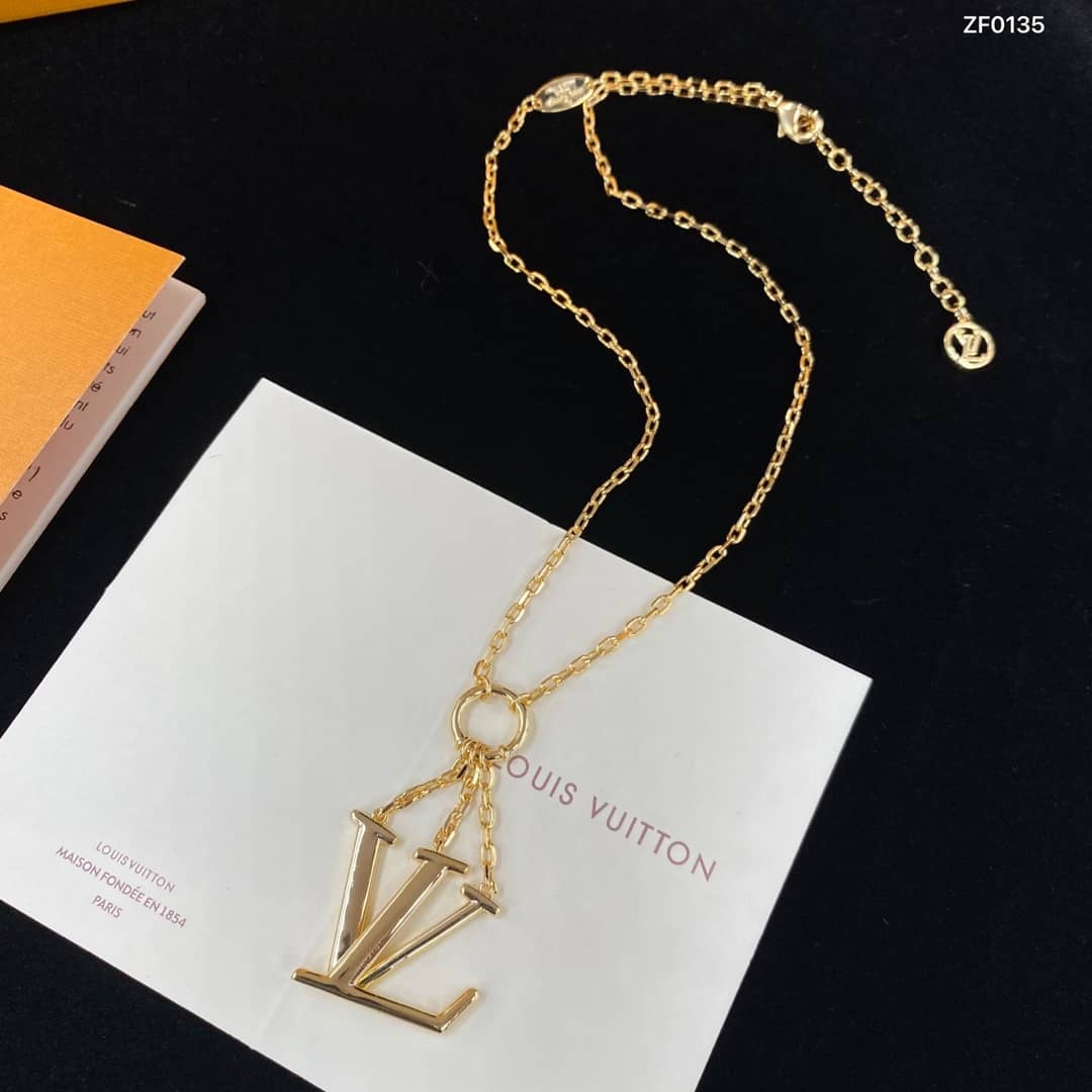 Designer Louis Vuitton Classic Necklace