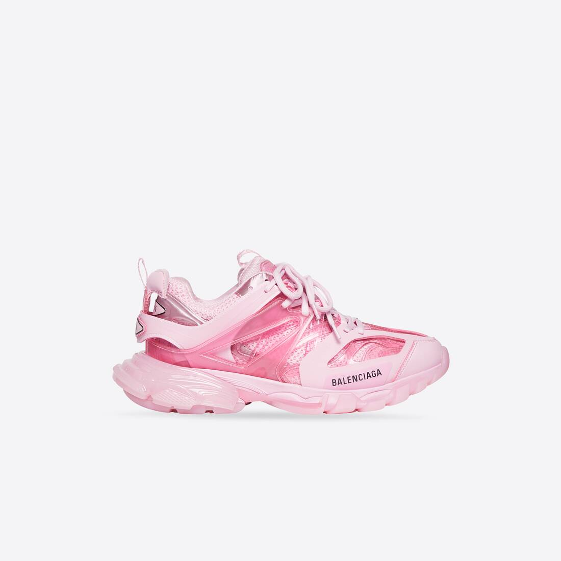 Women's Track Sneaker Clear Sole in Pink 647741W3BM45000