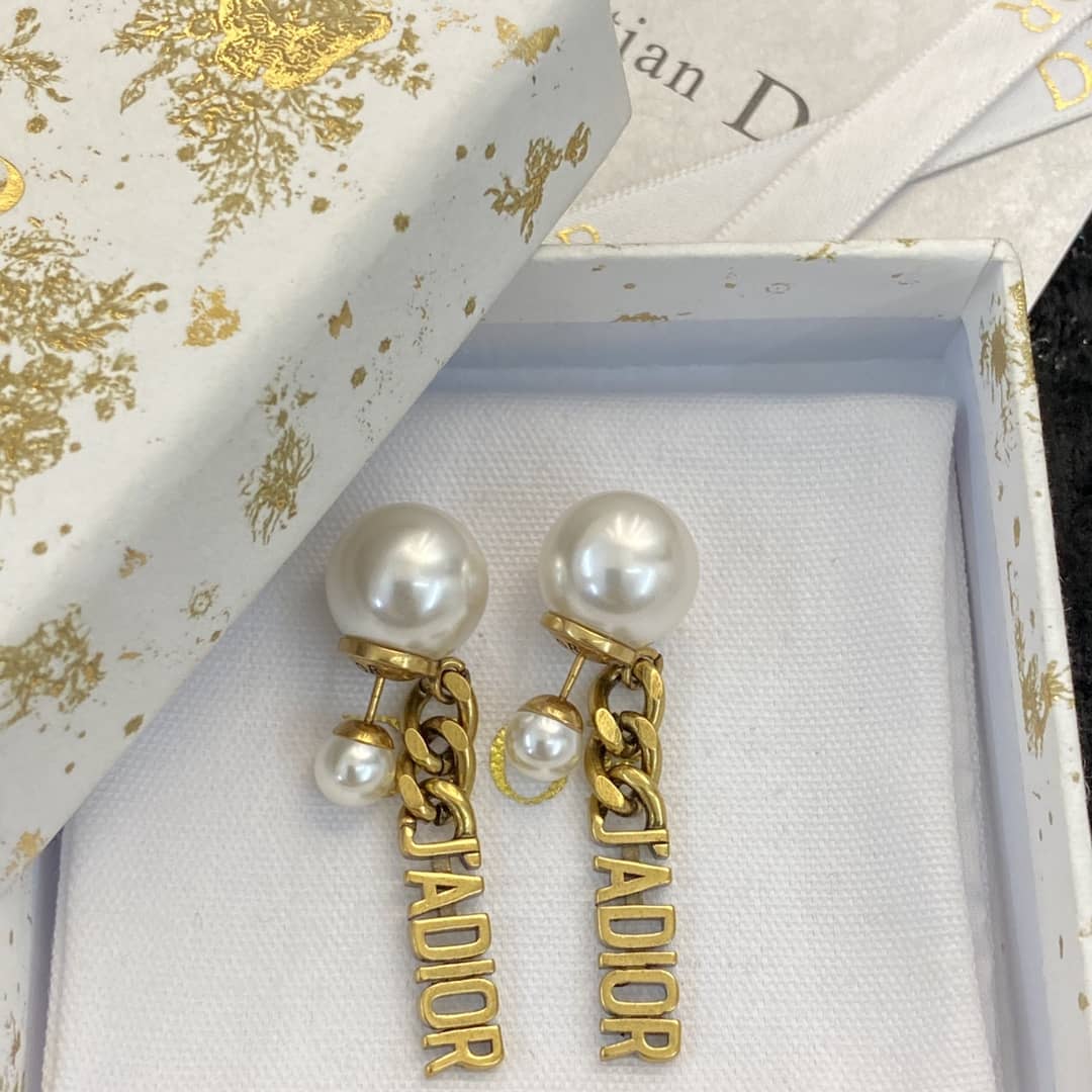 Dior Designer Earrings Dupe