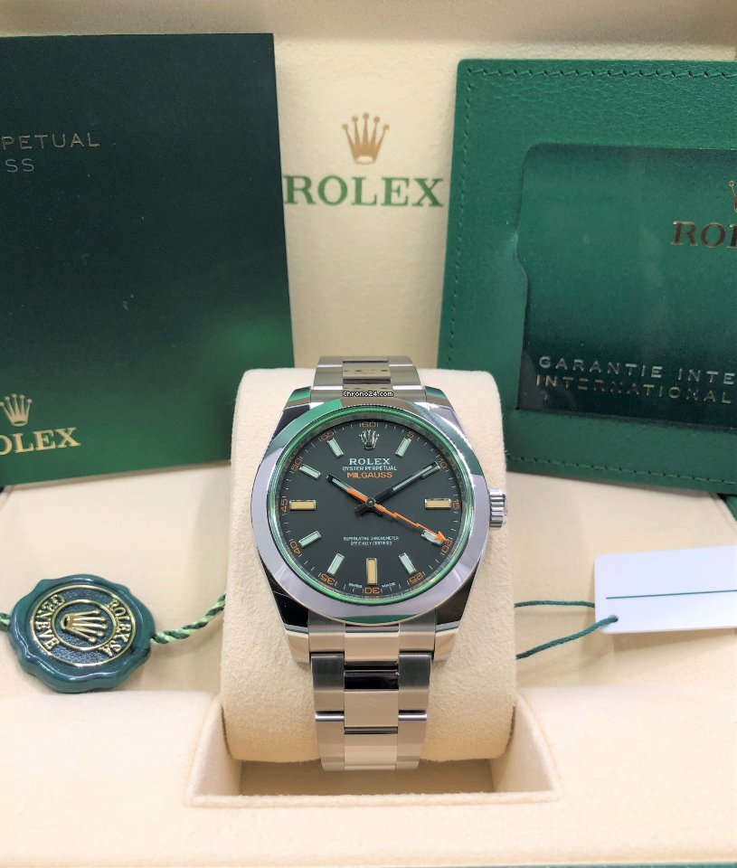 Rolex  MILGAUSS 116400GV BLUE