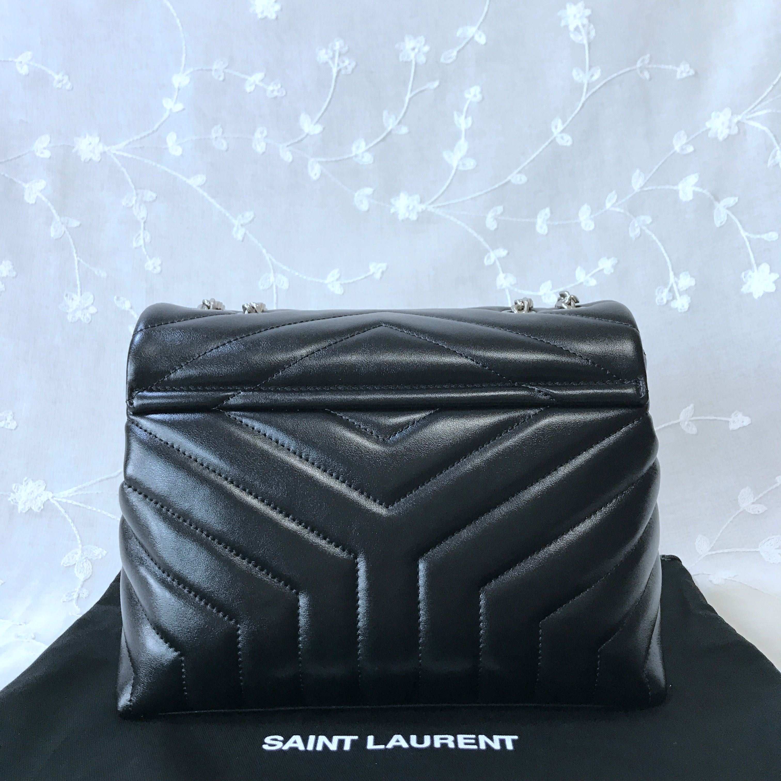 LOULOU SMALL IN MATELASSÉ “Y” LEATHER