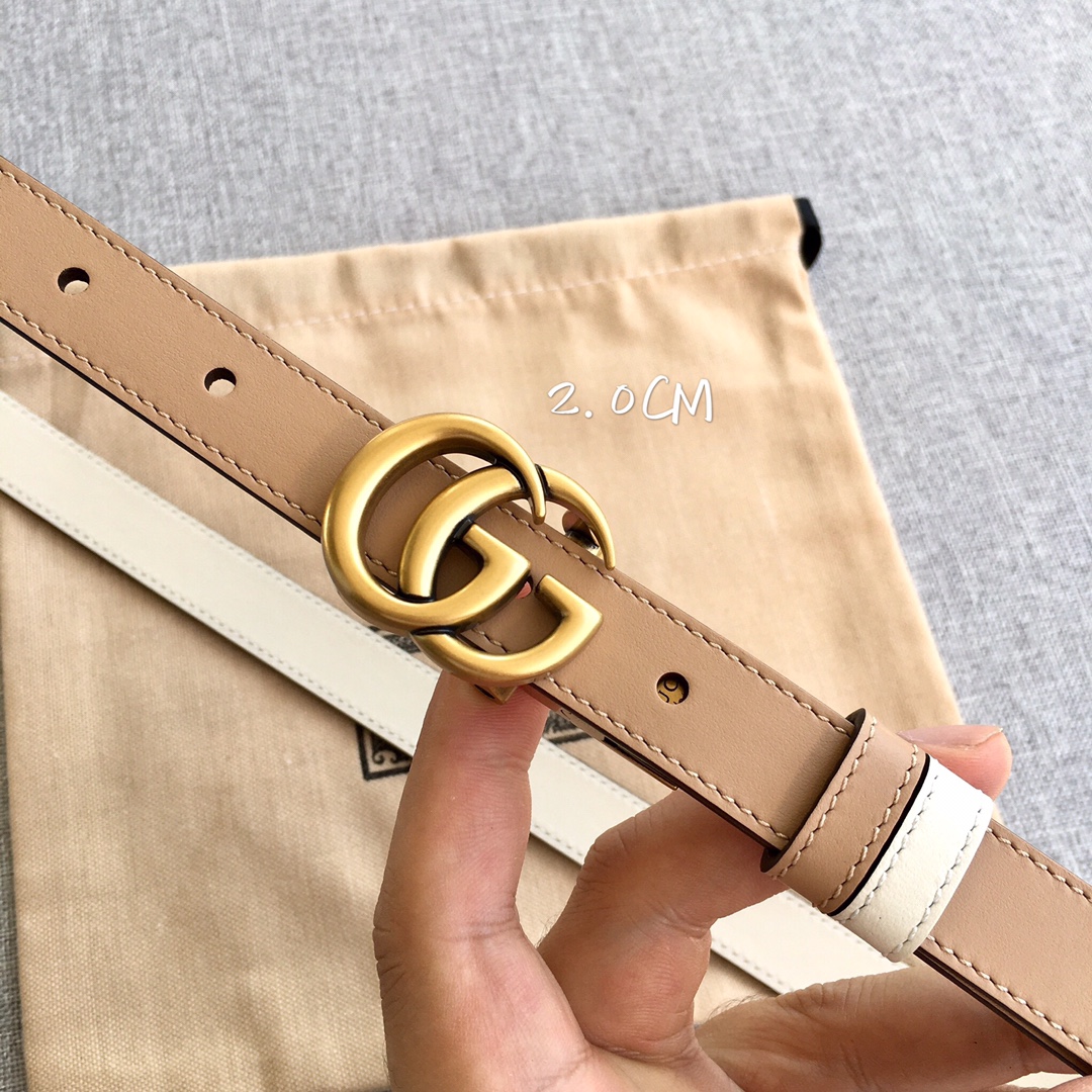 Gucci belt 2.0CM