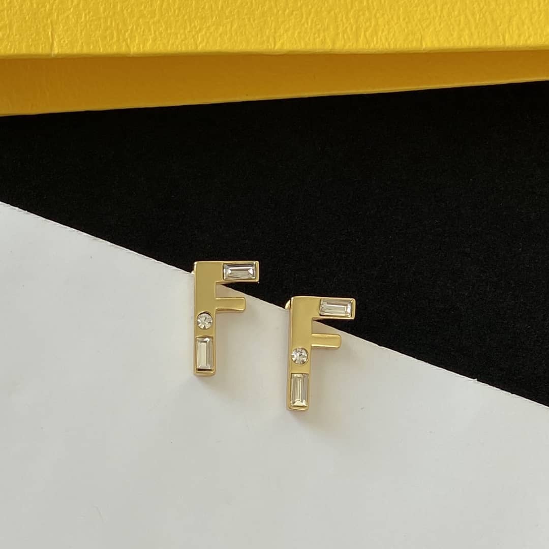 Wholesale Fendi Logo Earrings