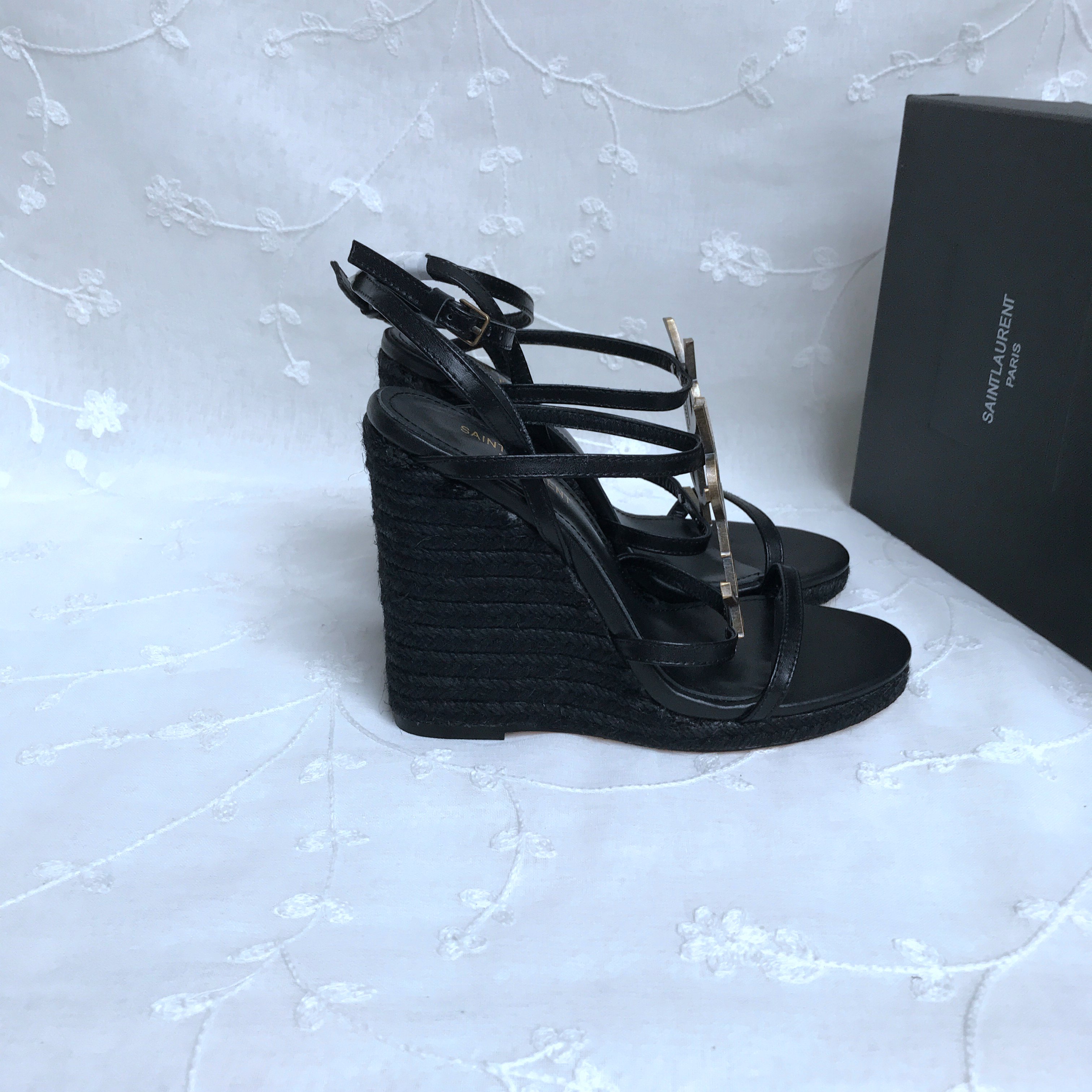 YSL Wedge sandals 437135