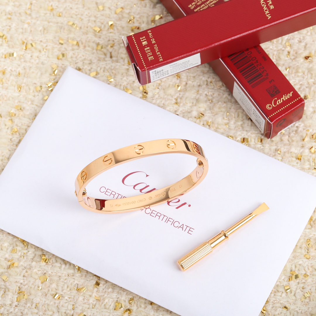 Card love wide version without diamond bracelet LOVE series was born in the 1970s