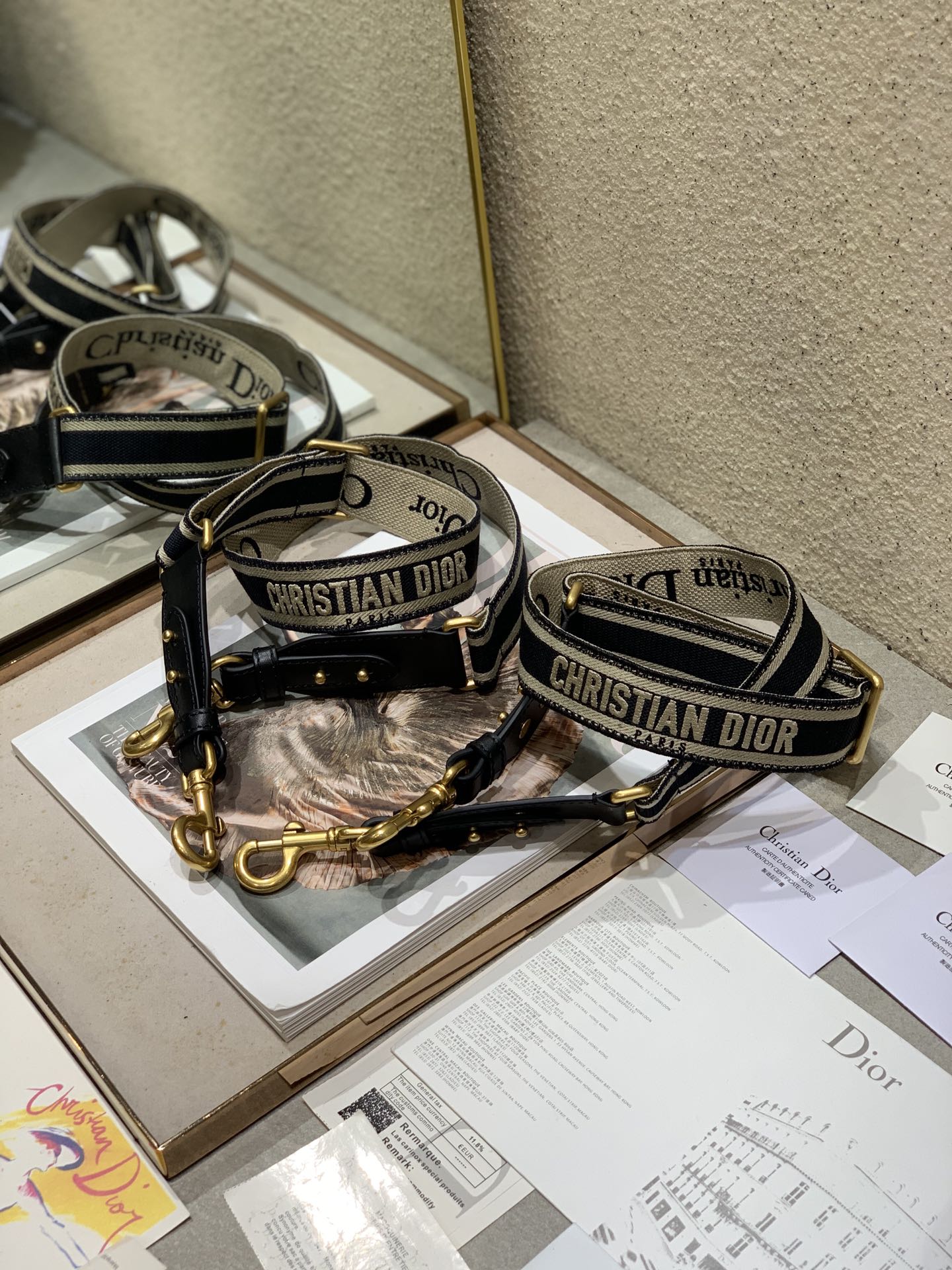 Dior shoulder strap 14