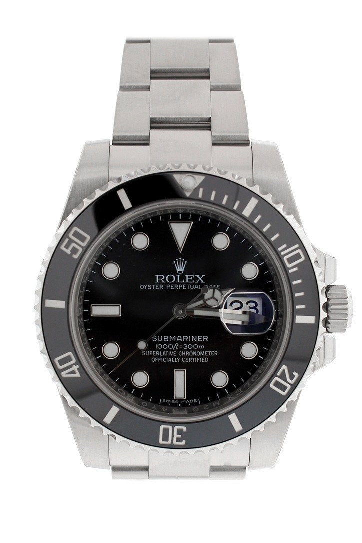Rolex Submariner Date Stainless Steel 40mm Black Dial 116610LN