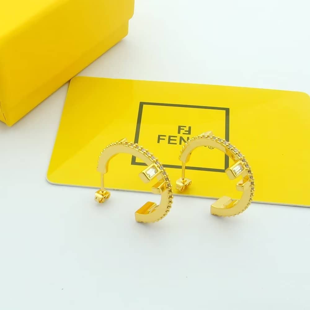 High Quality Fendi Replica Earrings