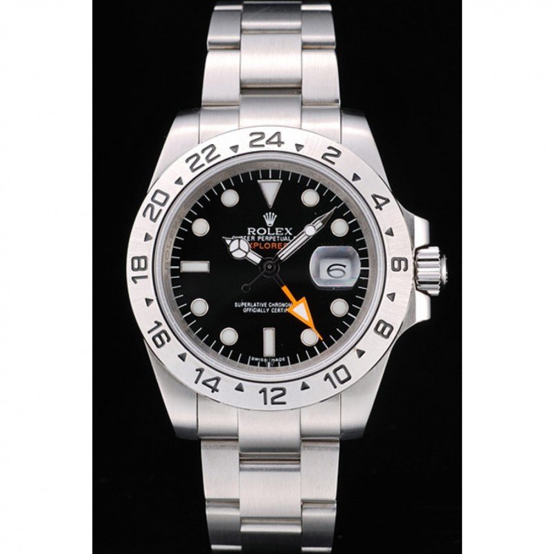 Superclone Rolex Explorer 42mm Black Dial REP016820