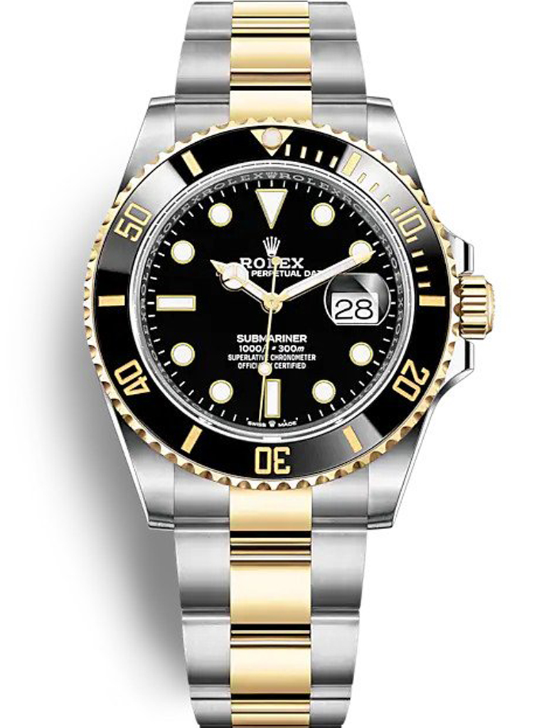 SuperClone Rolex Submariner 41mm Black Dial 126613LN