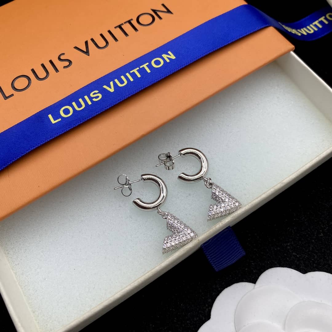 Designer Louis Vuitton Classic Earrings