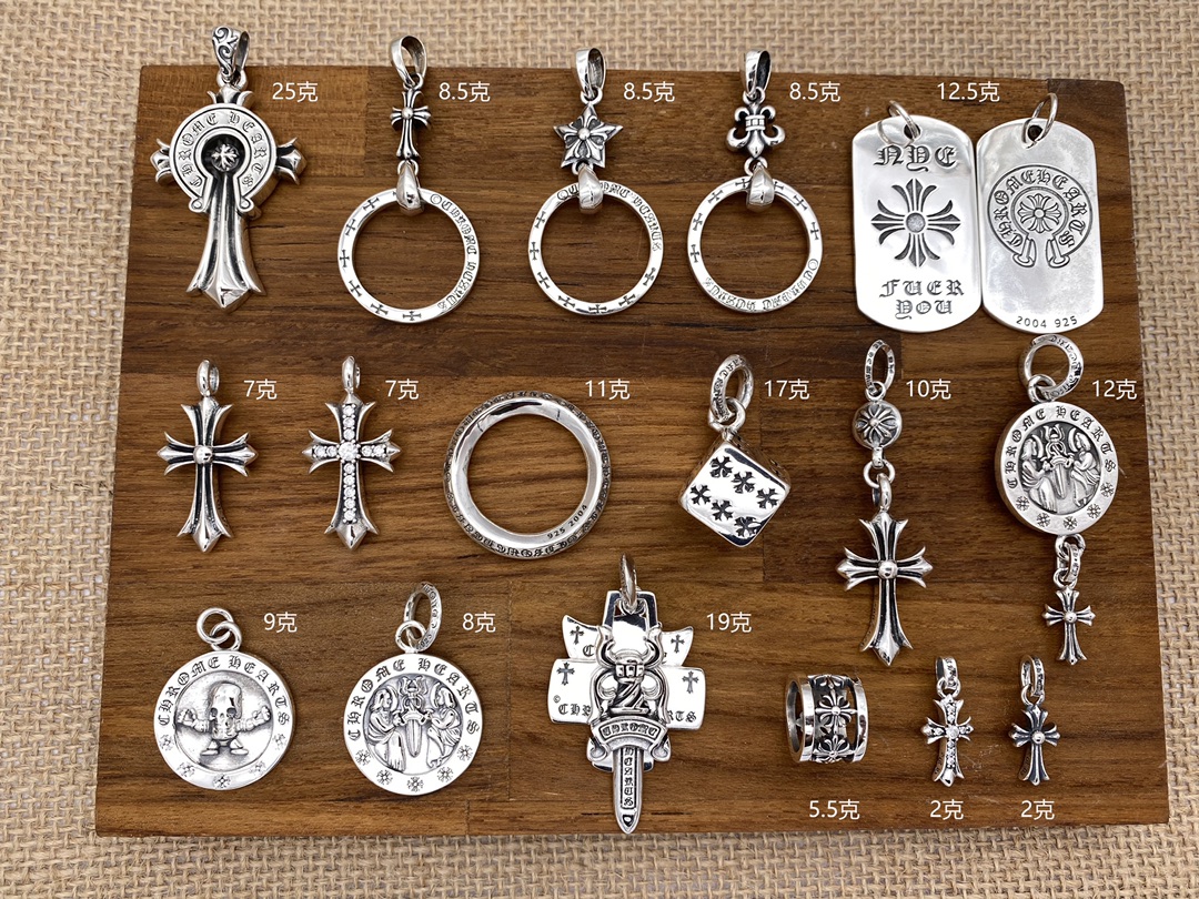 C*hrome H*earts Pendant collection