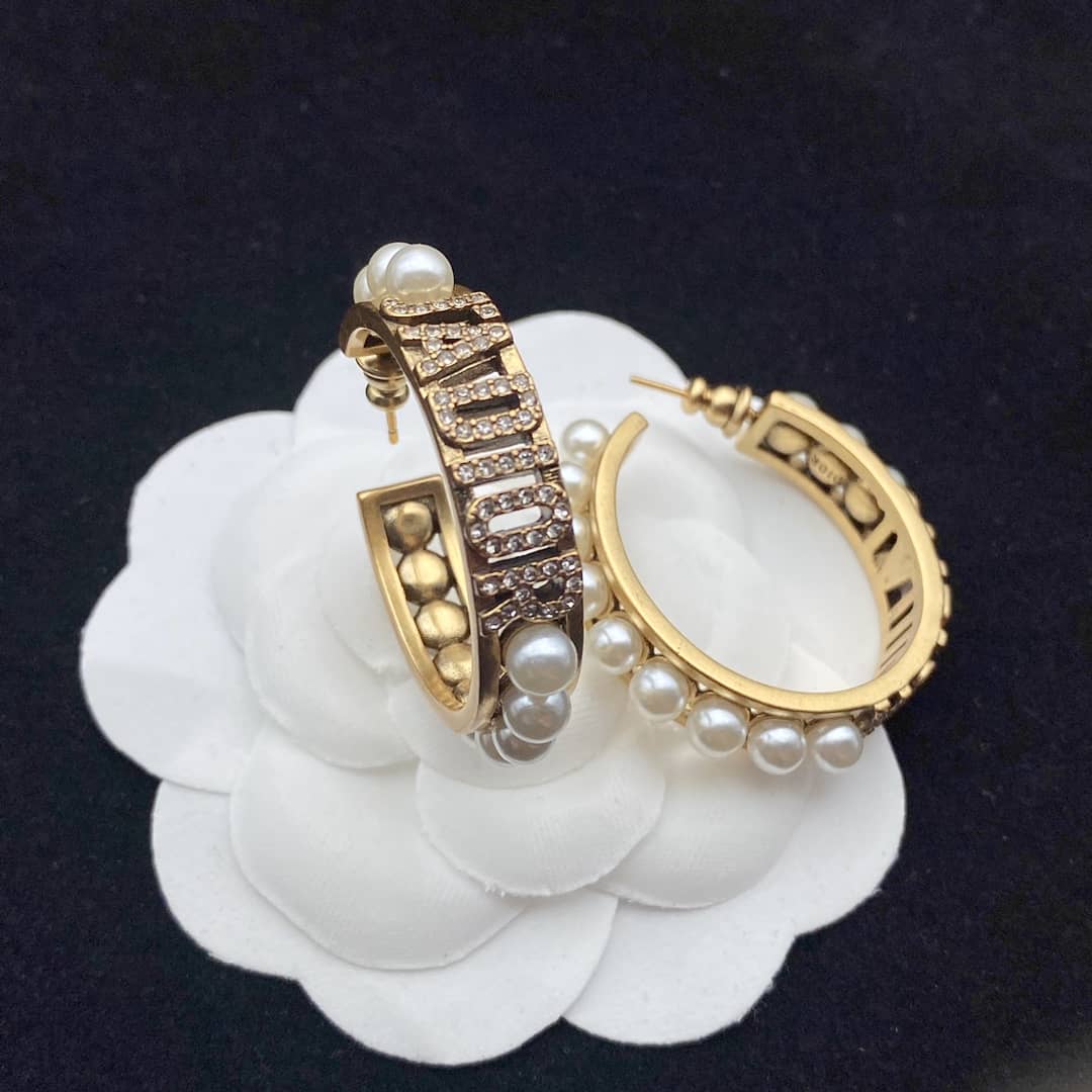 Designer Dior Classic Earrings