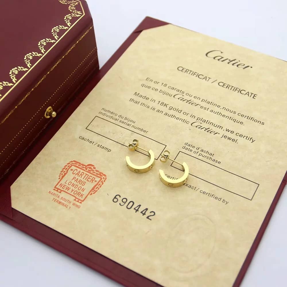 Cartier Best AAA Replica Earrings