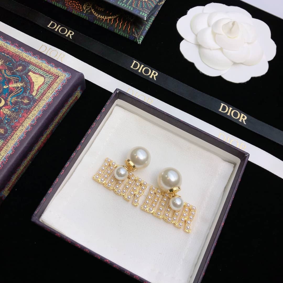 Dior Earrings Dupe For Sale