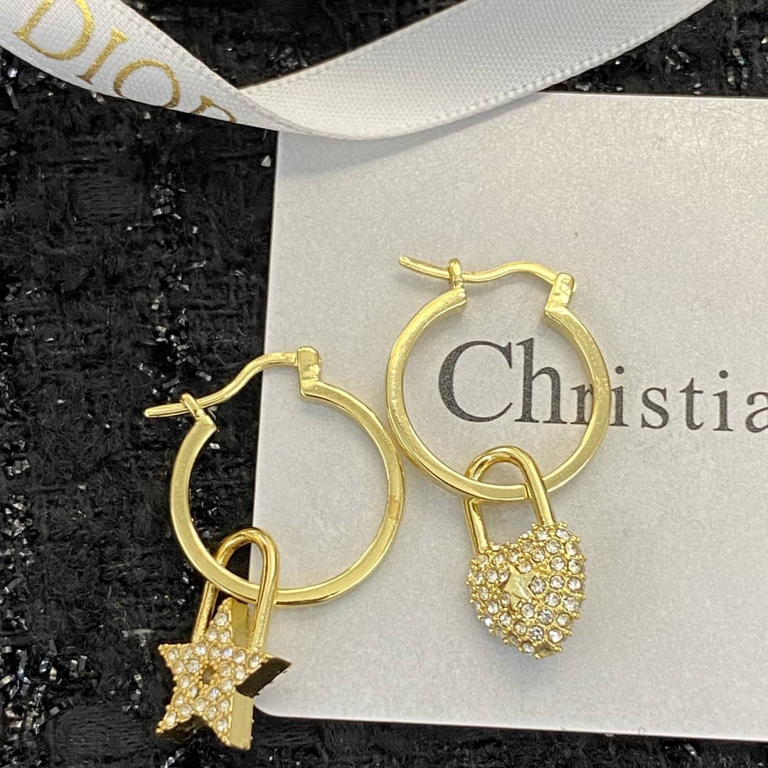 Designer Dior Classic Earrings
