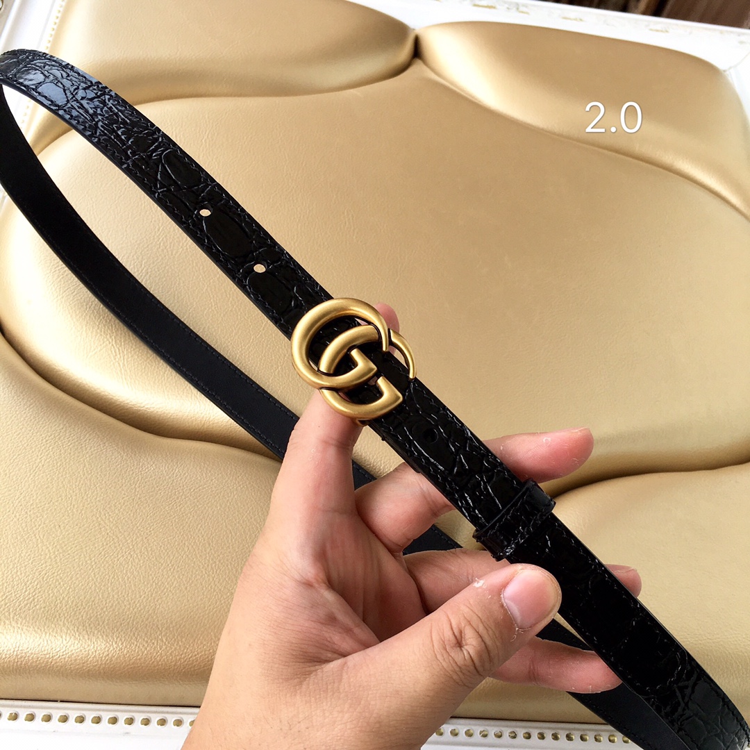 Gucci belt 2.0CM