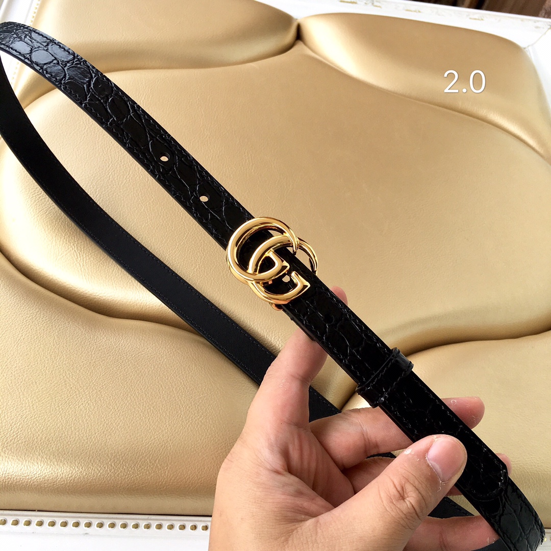 Gucci belt 2.0CM