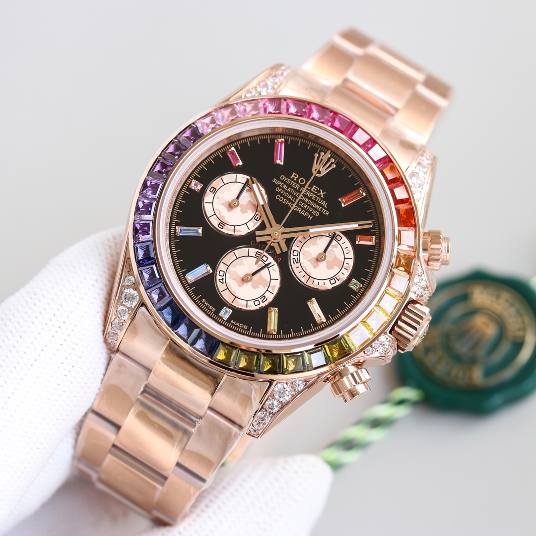 ROLEX DAYTONA 116595RBOW RAINBOW ROSE GOLD