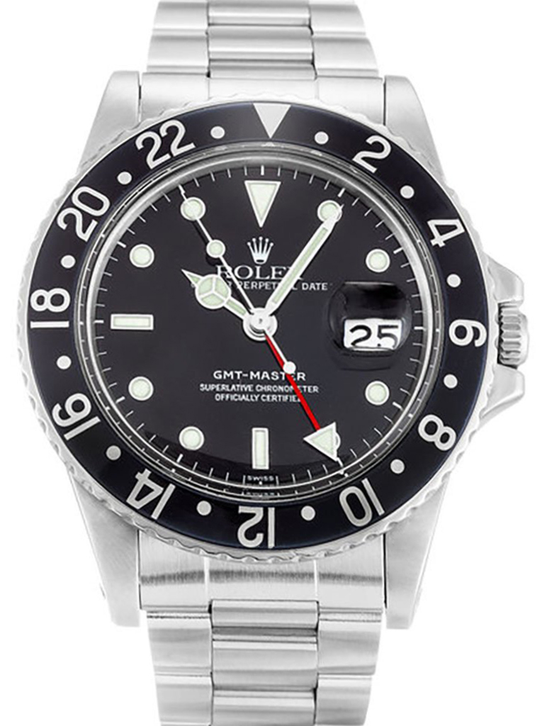 Replica Rolex GMT-Master 40mm Black Dial 16710Black