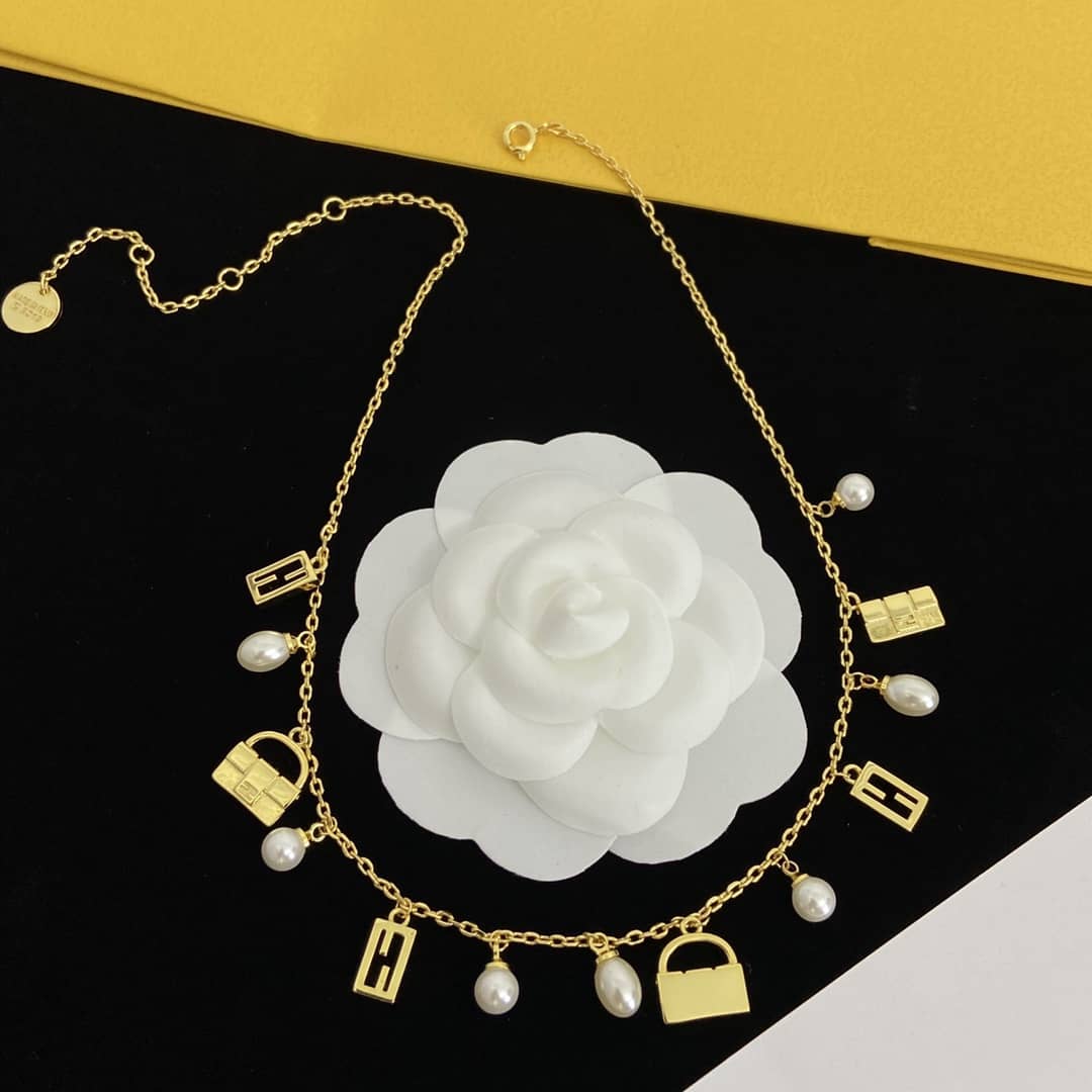 Fendi Designer Necklace Dupe