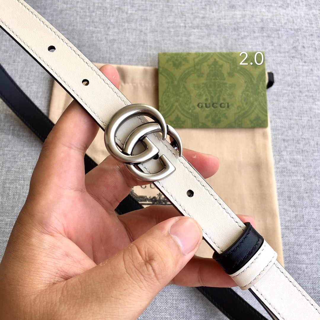 Gucci belt 2.0CM