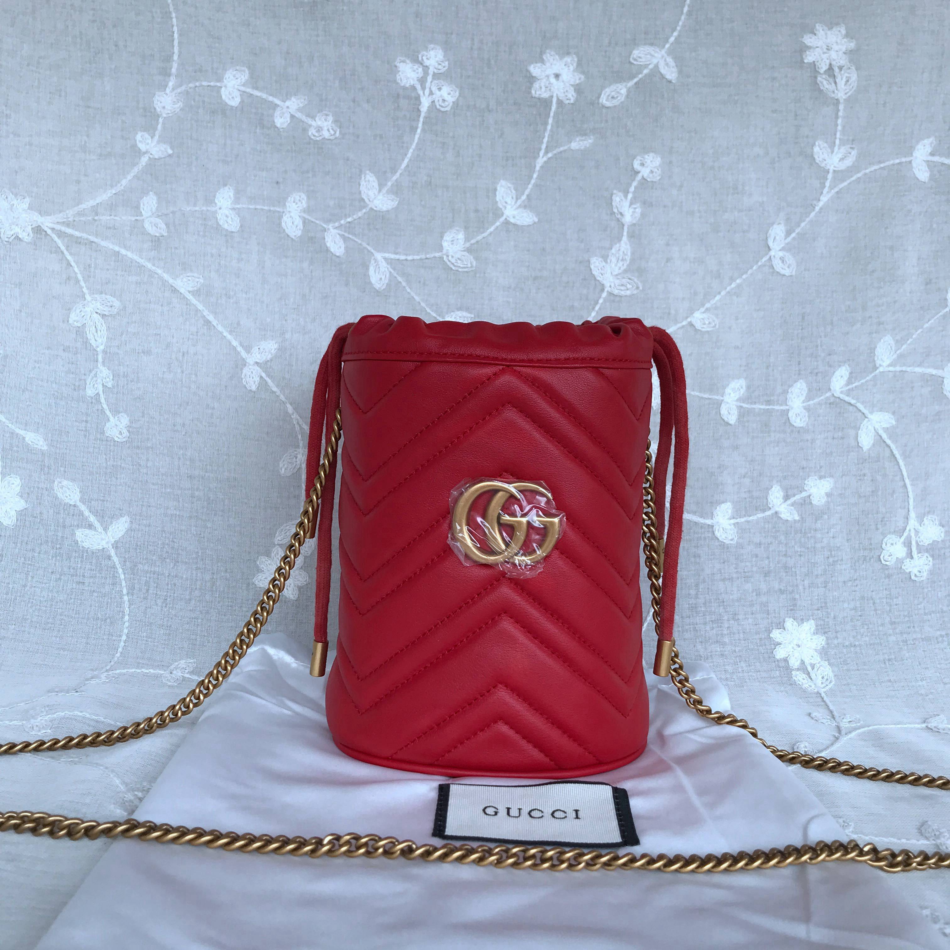 Gucci Marmont mini bucket bag 575163
