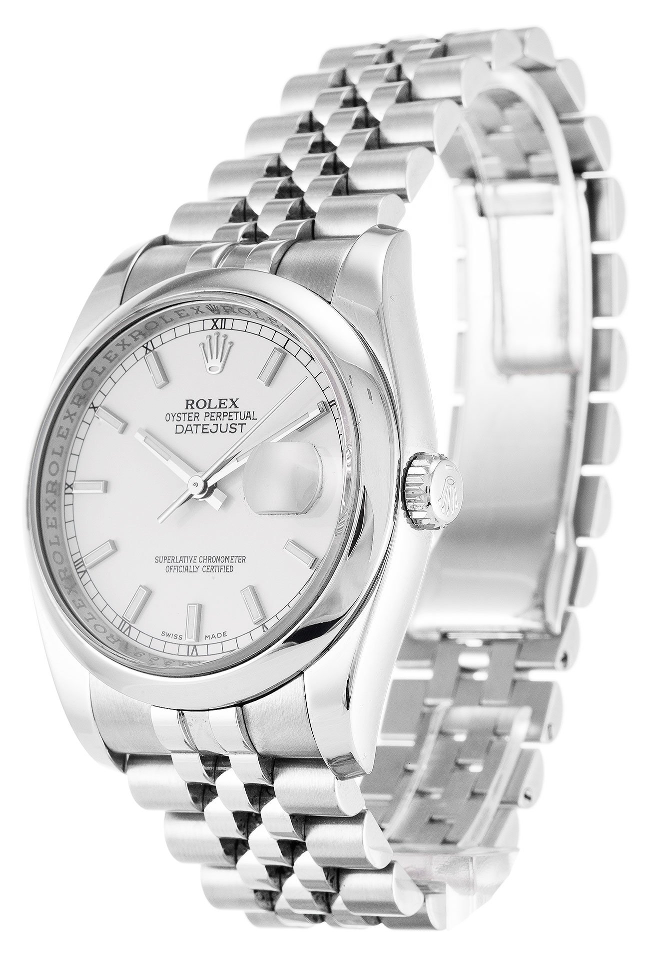 Replica Rolex Datejust 36mm White Dial 116200