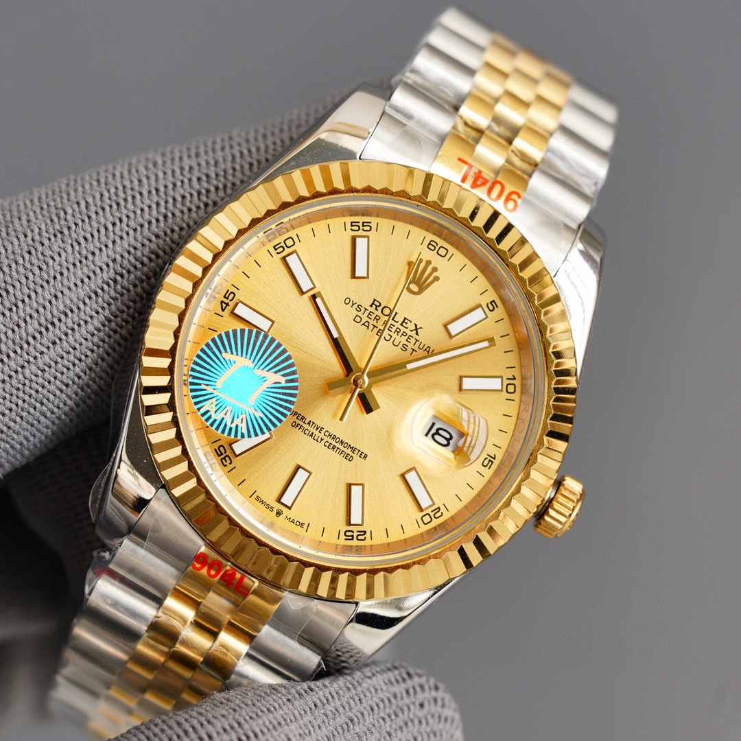 Datejust II 41mm Gold Dial