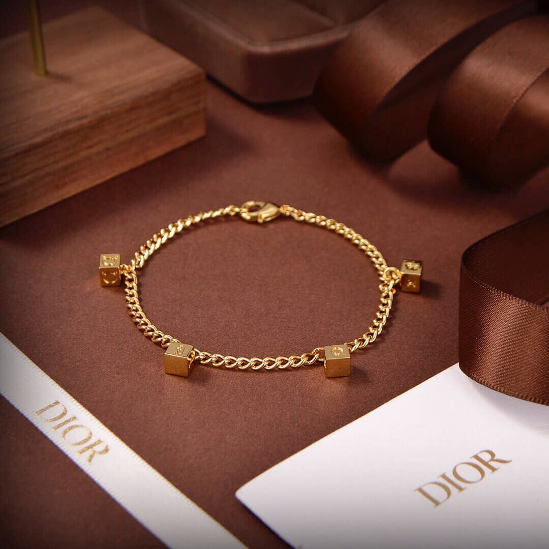 Knockoff Dior Logo Bracelet