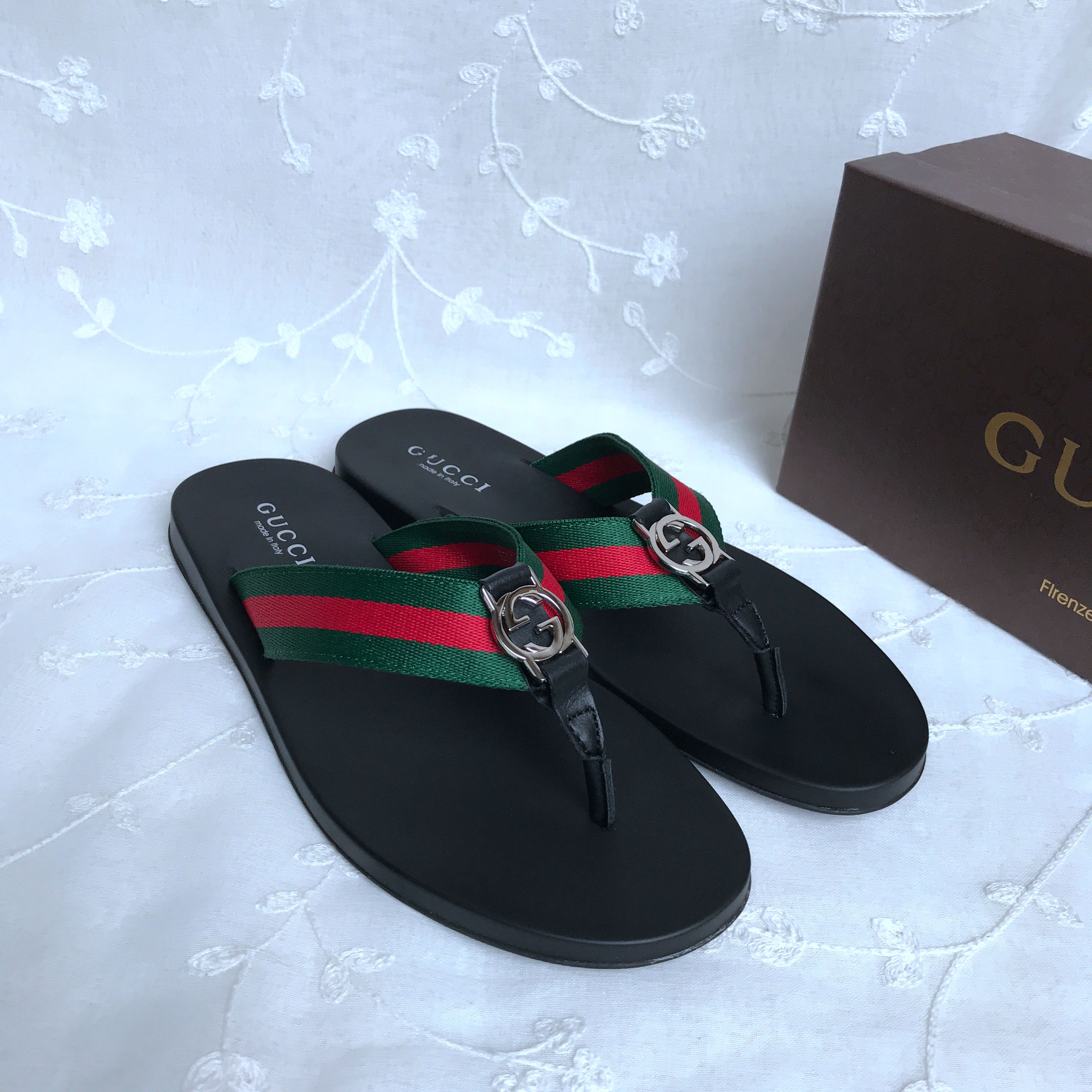 Gucci Men Slippers Shoes 451894