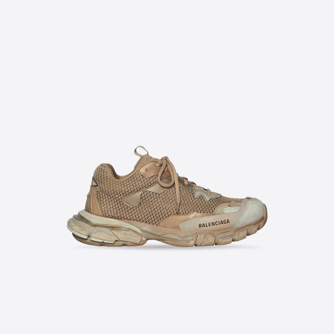 Men's Track.3 Sneaker in Beige 700875W3RF39897
