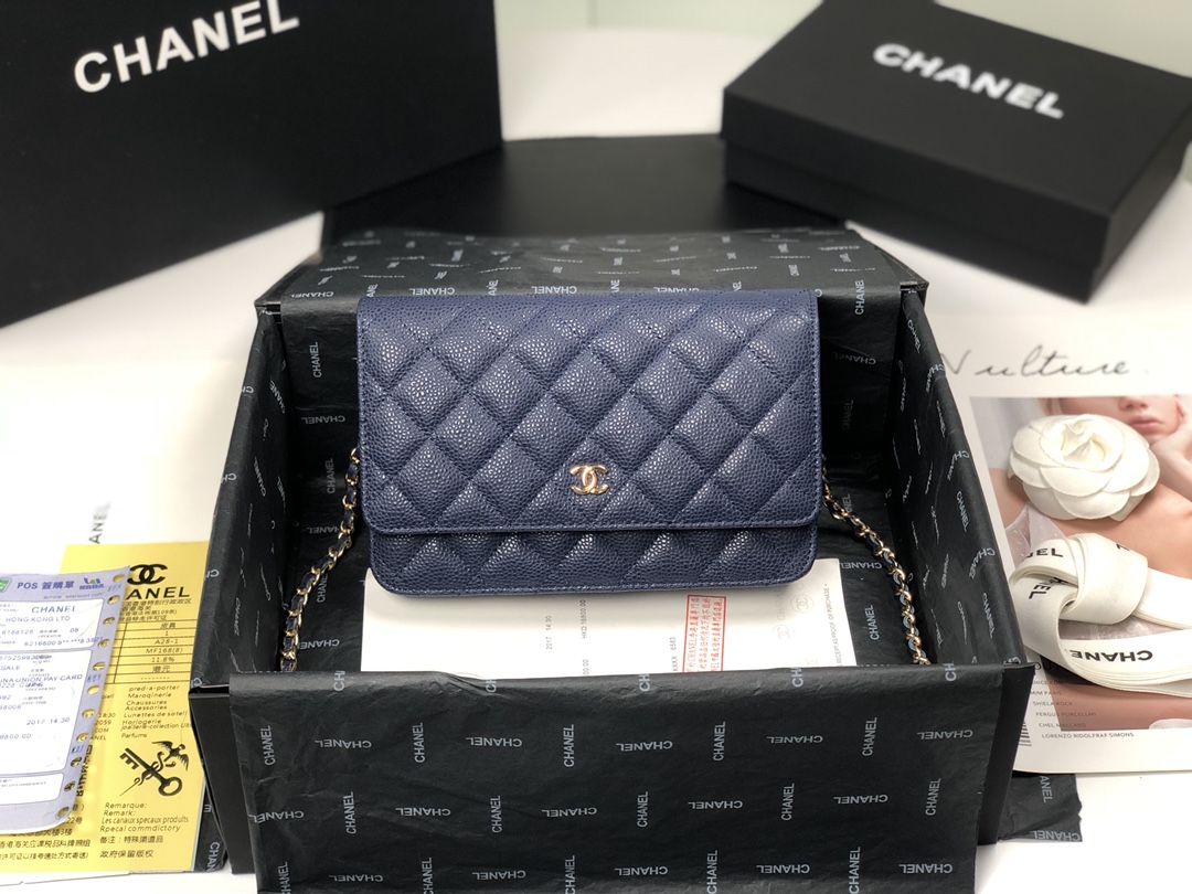 CHANEL WALLET ON CHAIN 33814