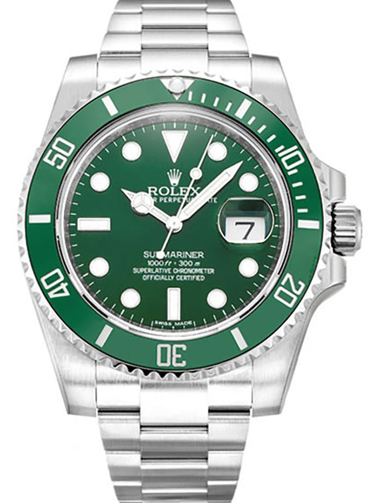 Replica Rolex Submariner 40mm Green Dial 116610LV “Hulk”
