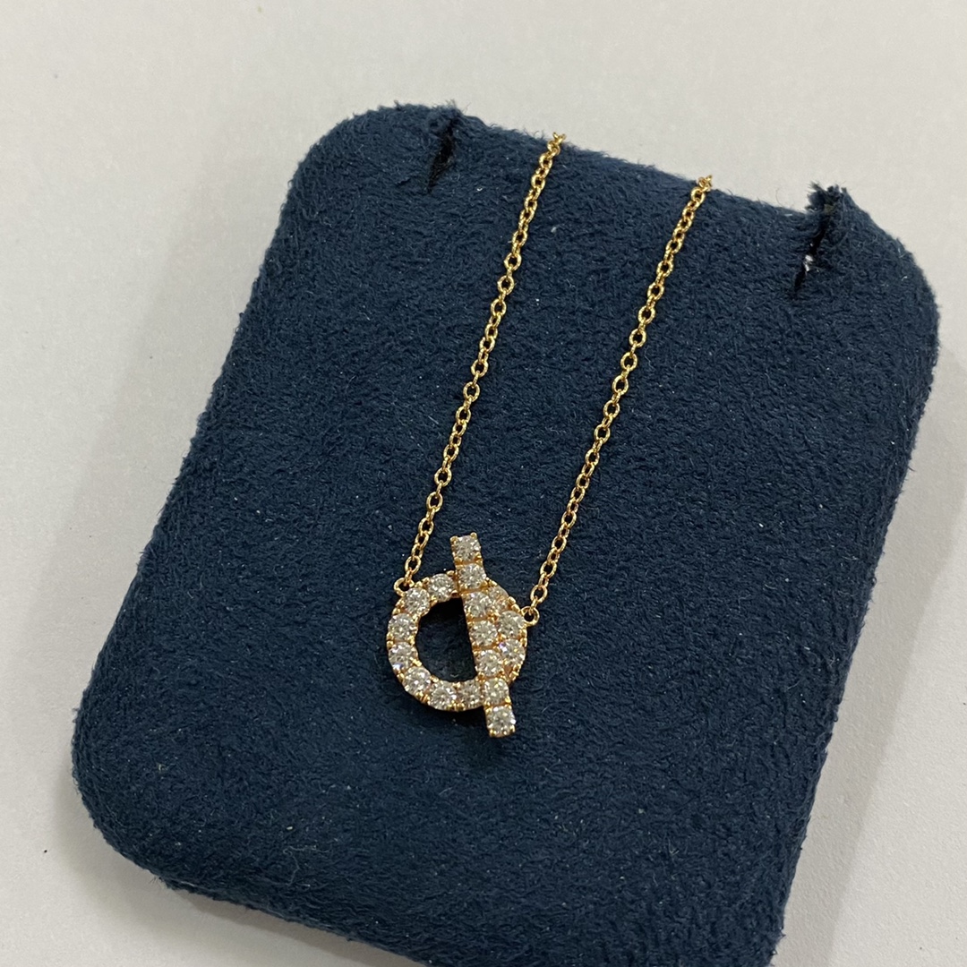 Hermès croisette necklace