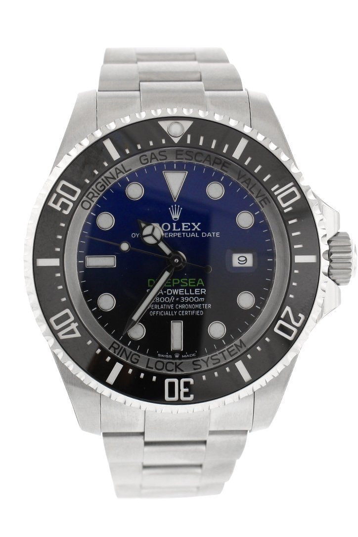 Rolex Sea Dweller Deepsea 44 Deep Blue Dial Stainless Steel Men's Watch 116660