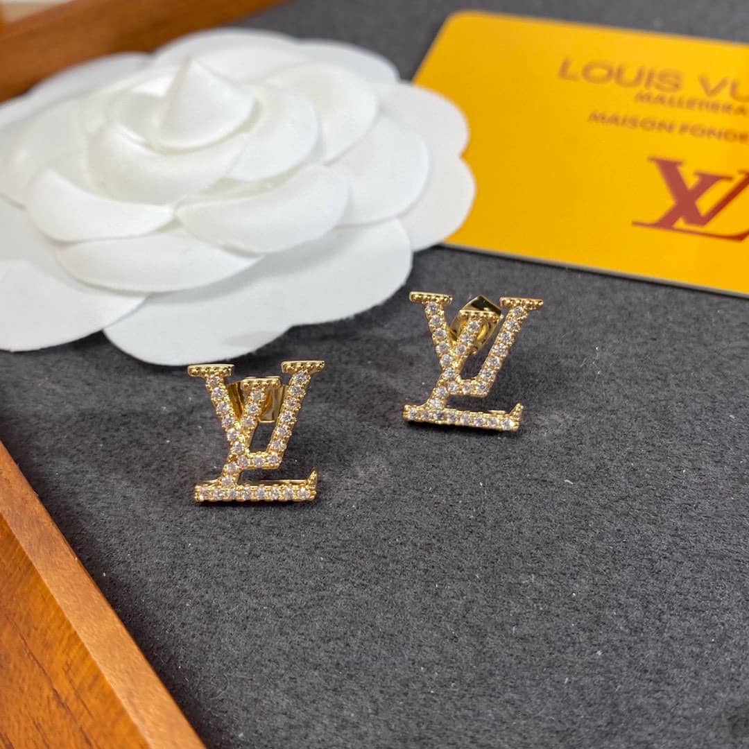 Designer Louis Vuitton Classic Earrings