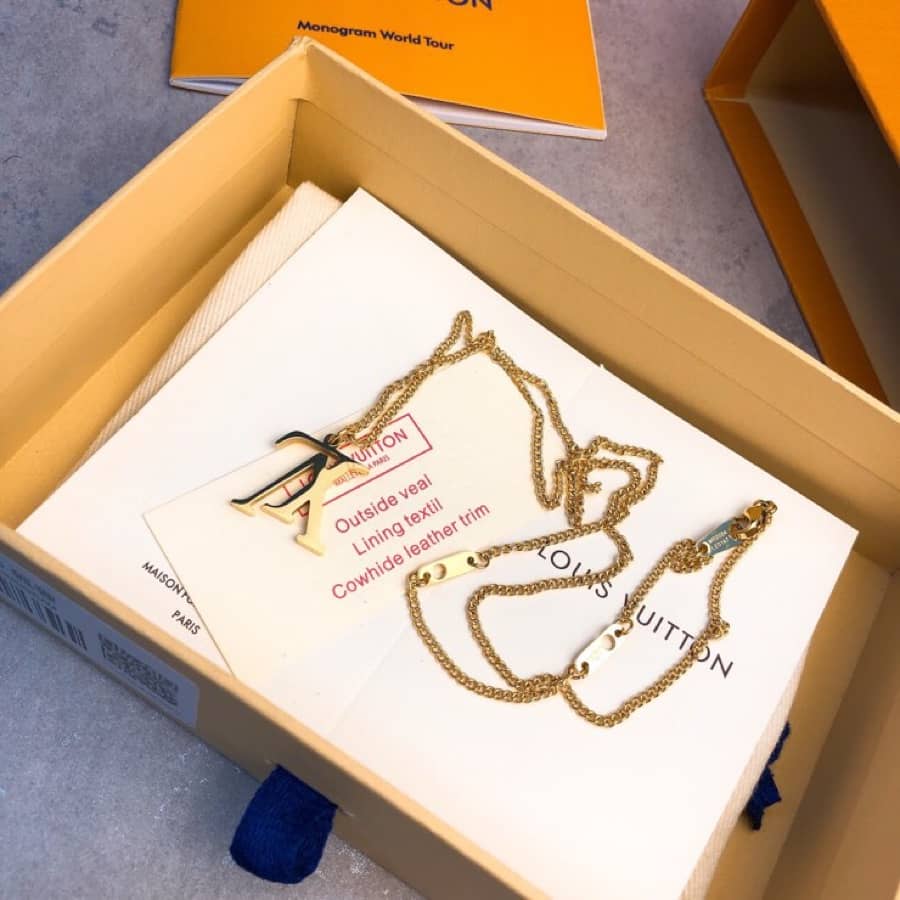 Louis Vuitton Necklace Dupe For Sale
