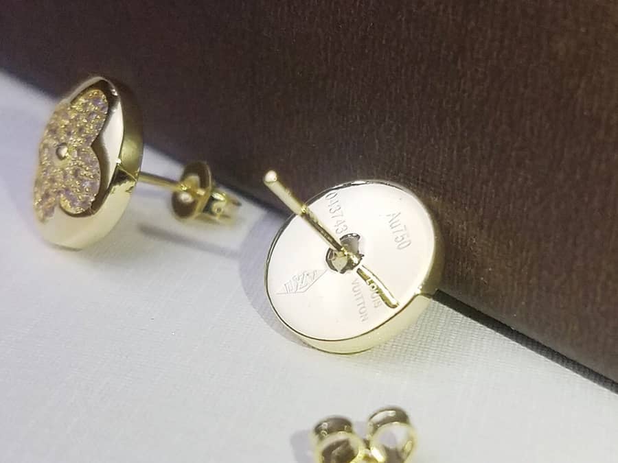 Louis Vuitton Imitation Designer Earrings Wholesale