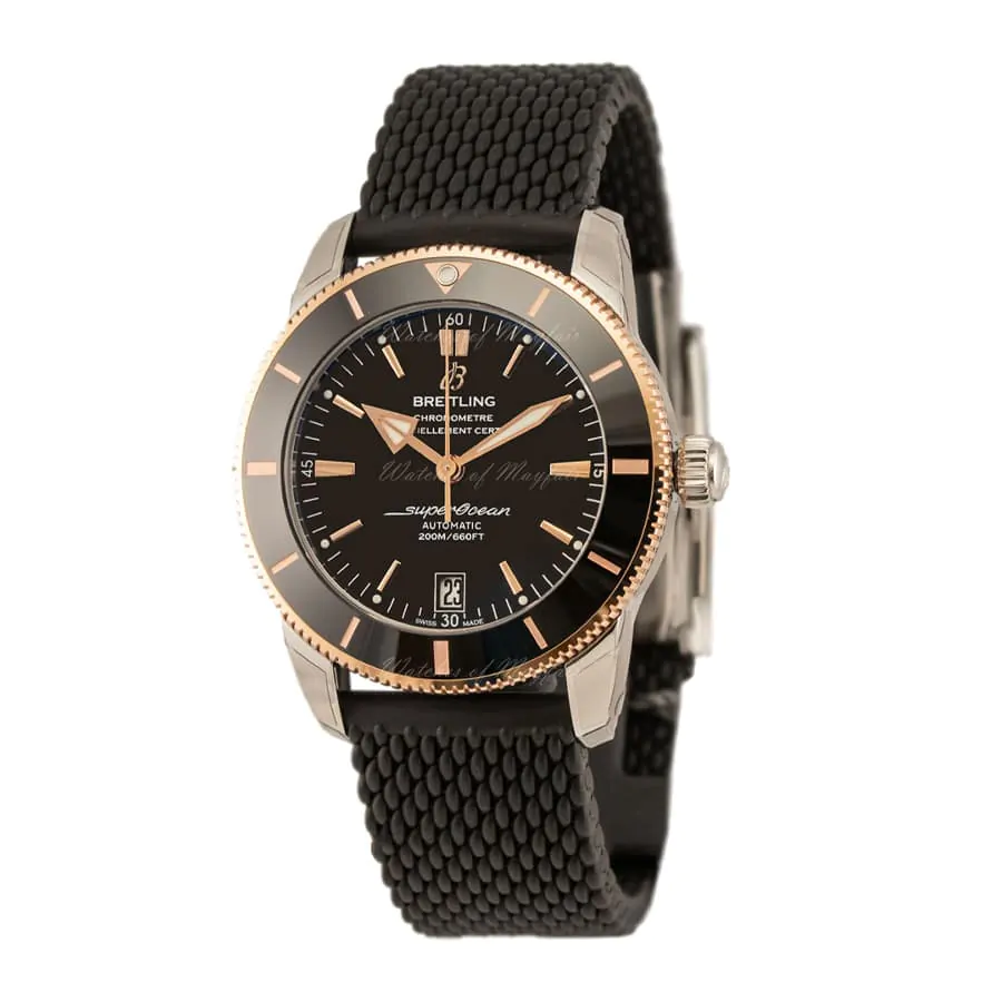 Breitling Superocean Heritage B20 Automatic 42 Stainless Steel/Red Gold Black Dial UB2010121B1S1