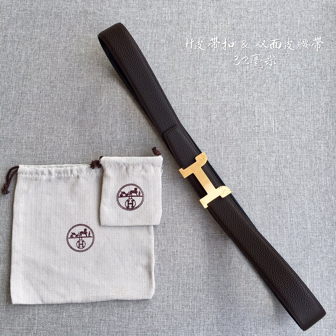 Hermes belt 3.2CM