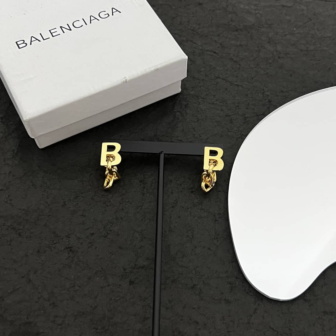 Fake Balenciaga Designer Earrings Wholesale