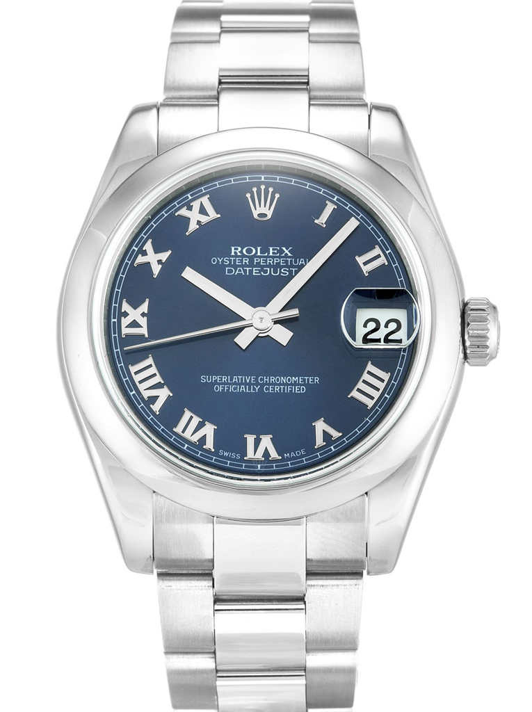 Replica Rolex Lady-Datejust 31mm Blue Dial 178240