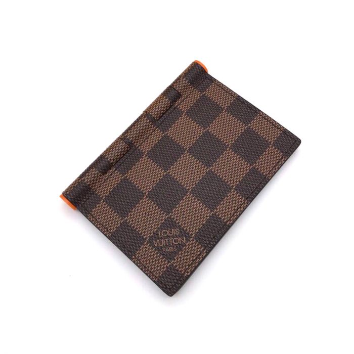 Louis Vuitton Annevelop Cult De Visit Damier Ebene Card Case Brown