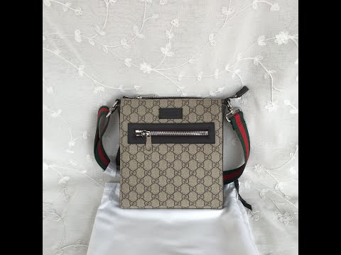 Gucci Black small messenger bag 523599