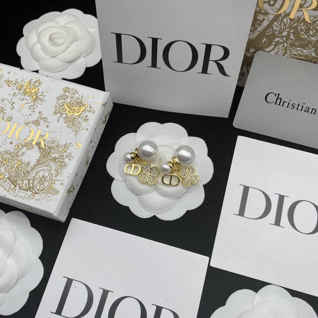 Designer Dior Classic Earrings