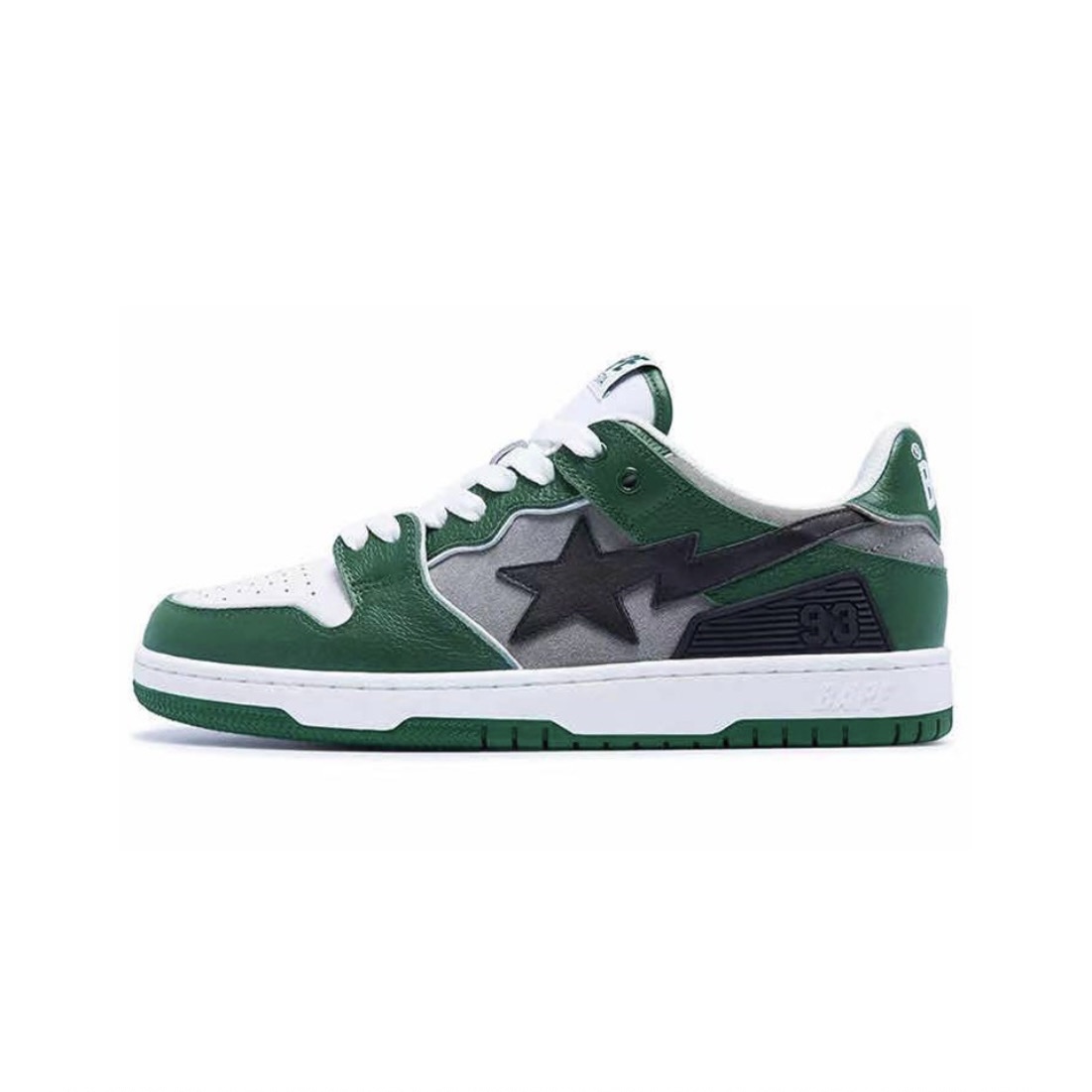 A BATHING APE BAPE SK8 STA GREEN GREY 1I80-191-010