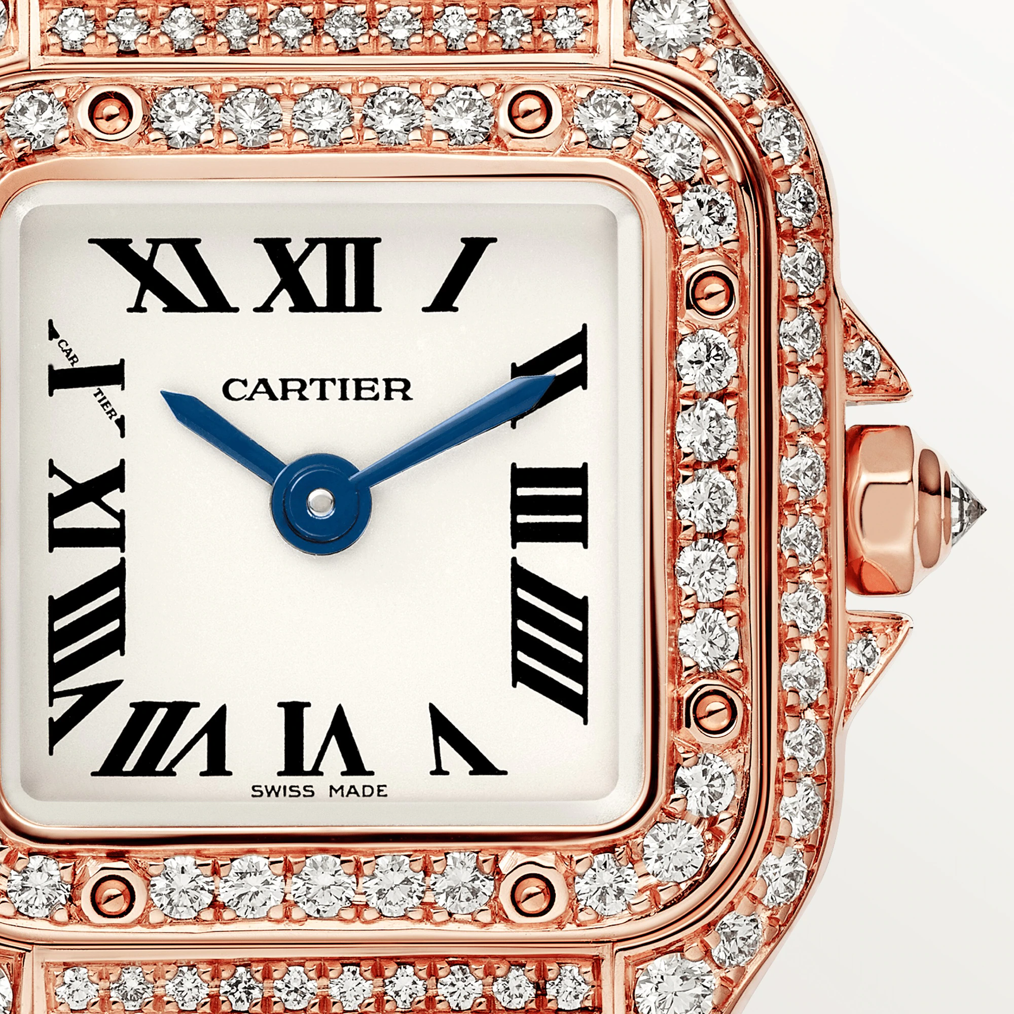 Cartier Panthère 18K Rose Gold & Diamonds Ladies Watch, WJPN0020