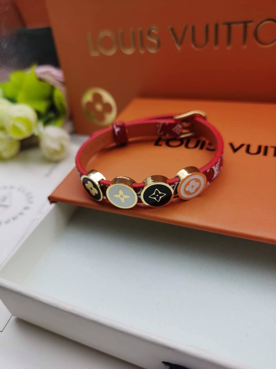 Louis Vuitton Imitation Designer Bracelet Wholesale